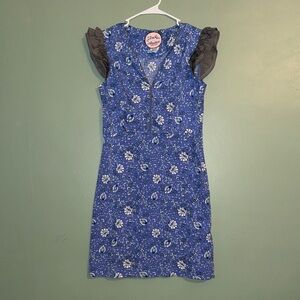 Almatrichi Ruffle Sleeve Dress